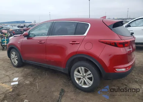 2017 Kia Sportage Lx z USA, uszkodzony, nr VIN KNDPMCAC2H7201737
